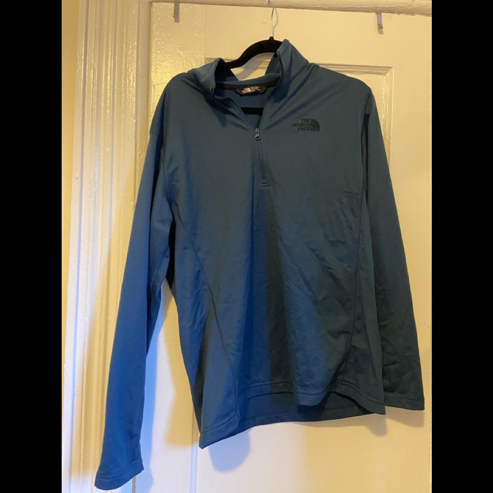 North Face Pull Over Zip Up